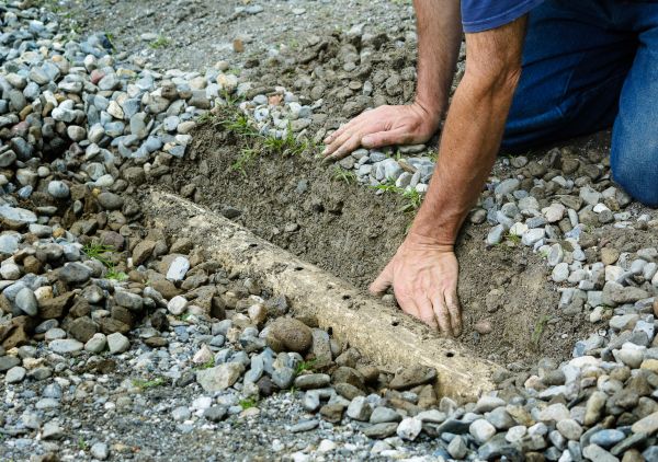 French Ditch Installation in Annapolis