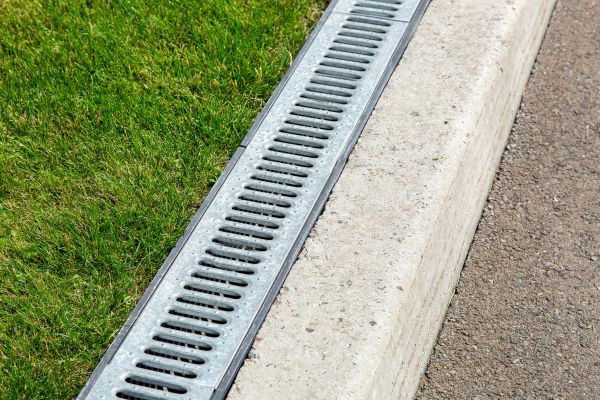 Courtyard Drain Installation in Annapolis